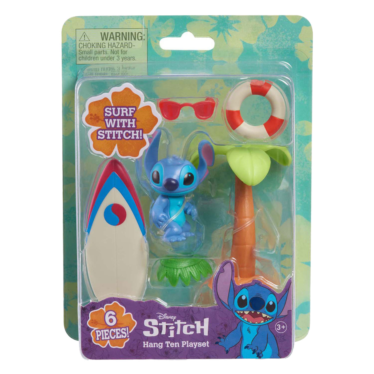 Spectron Stitch Speel Figure avec jeu de jeux de surf, 5dlg.