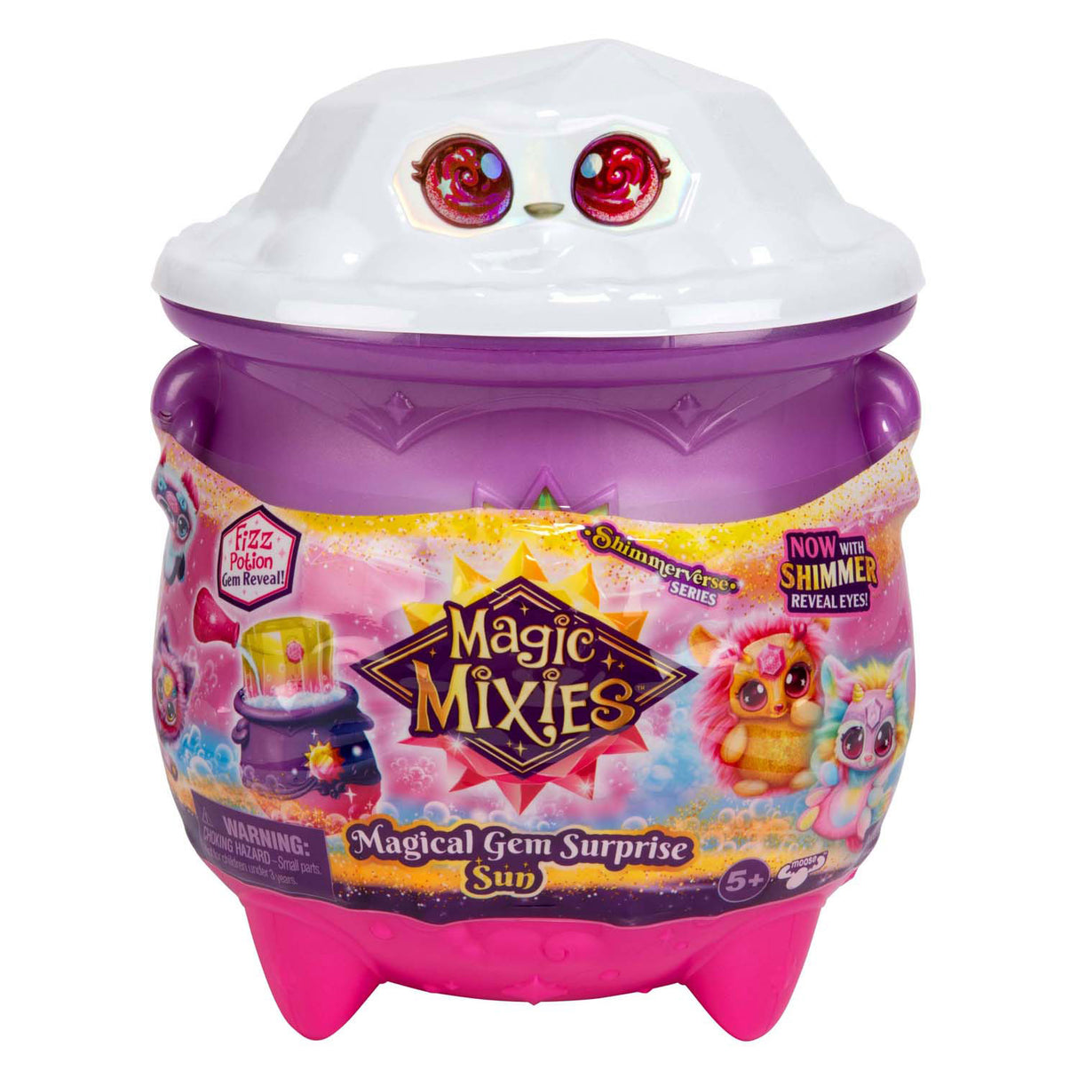 Moose Toys Magic Mixies Magic Choiler Soleil avec des cristaux