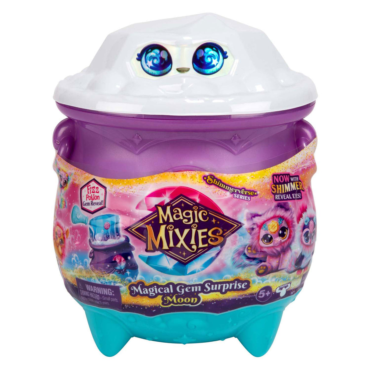 Moose Toys Magic Mixies Magic Boiler Moon con cristales
