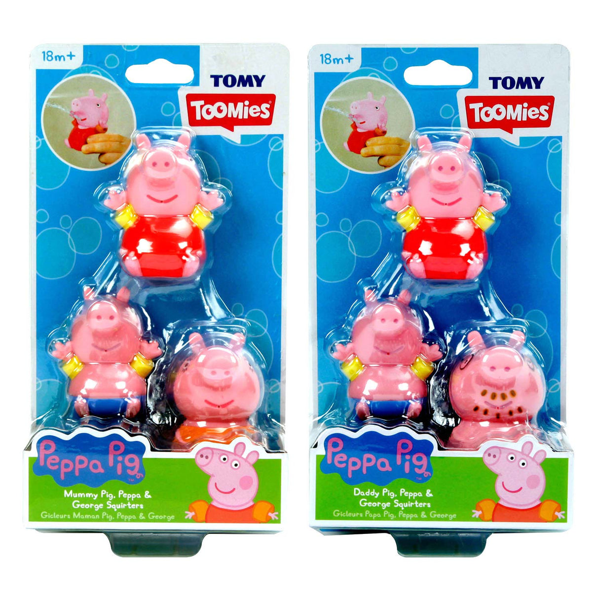 Tomy Peppa Pig figurerer vandsprøjter, 3 ..
