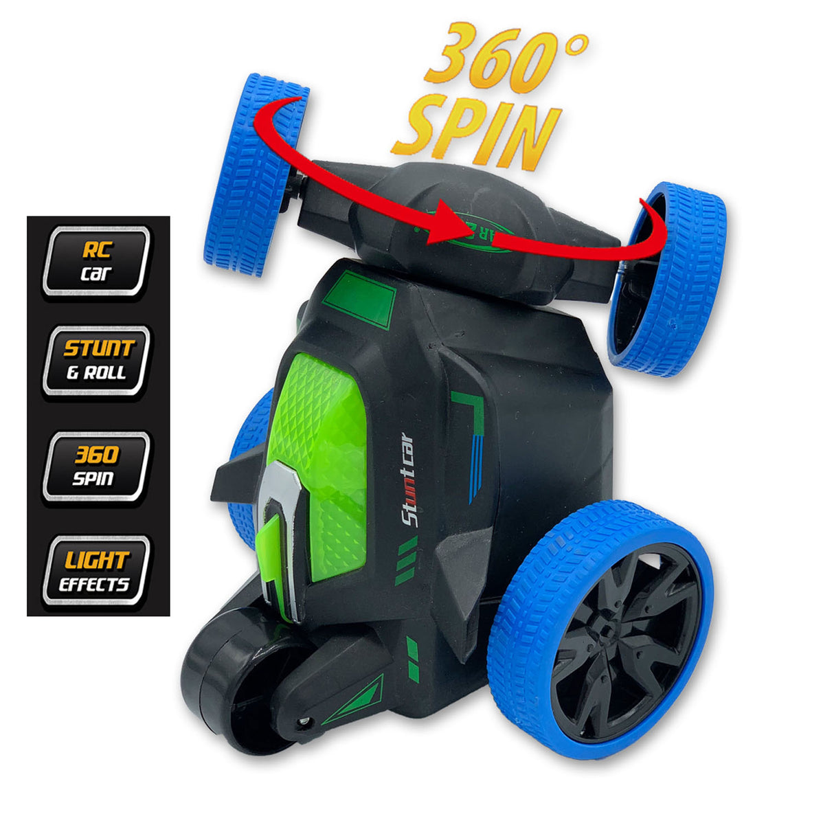Gear2play RC Stunt Stunt Roll Controlble Blue Blue