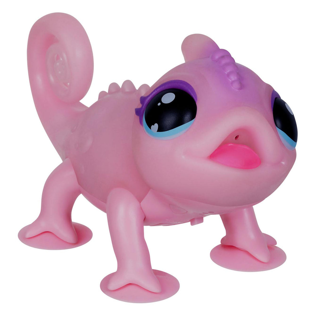 Spektron små live kjæledyr chameleon nova rosa interaktiv