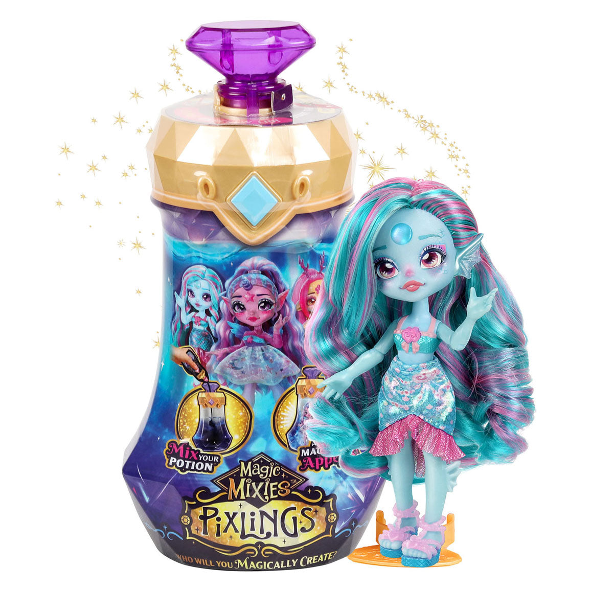 Moose Toys meša pixlings marena aqua