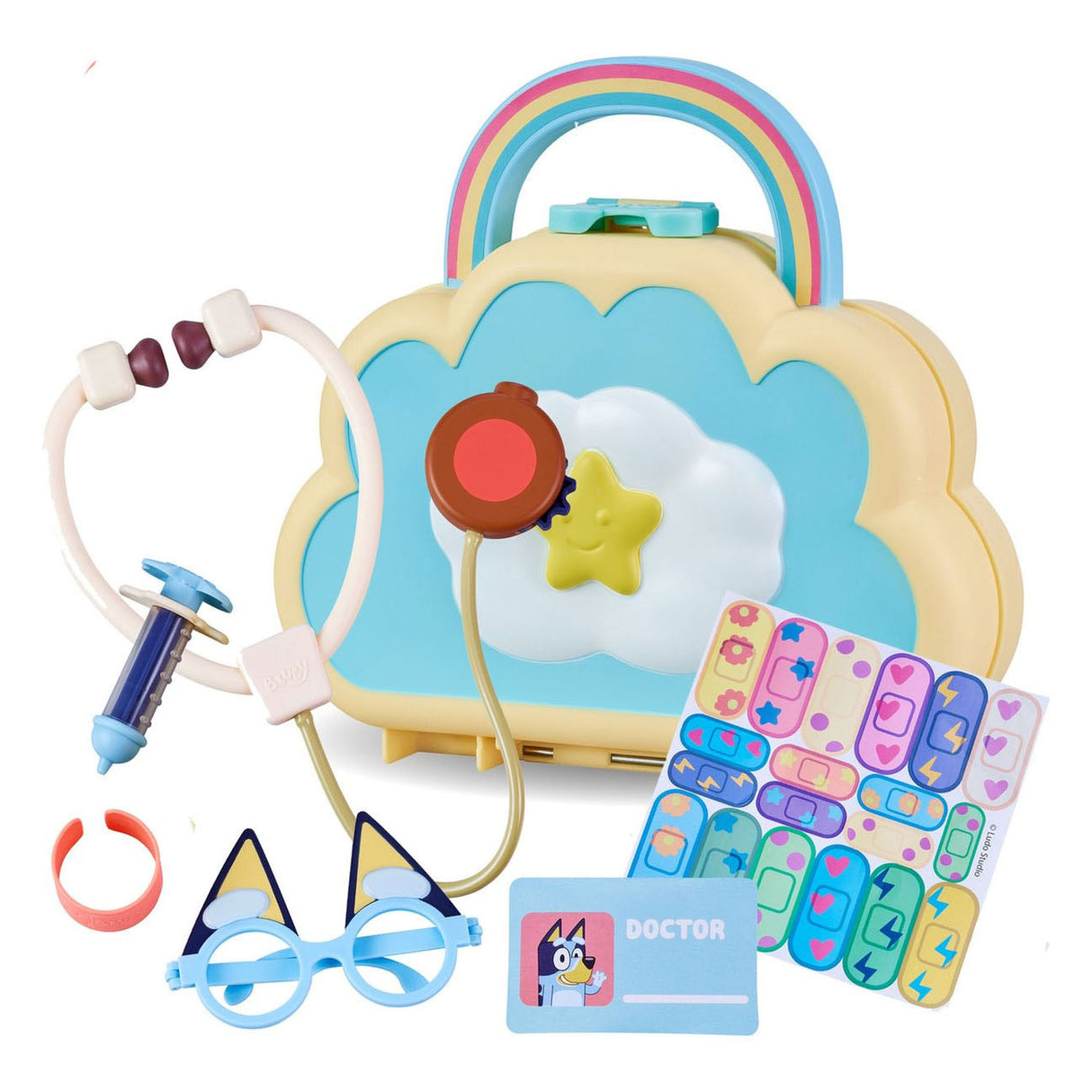 Moose toys bluey dokter speelset