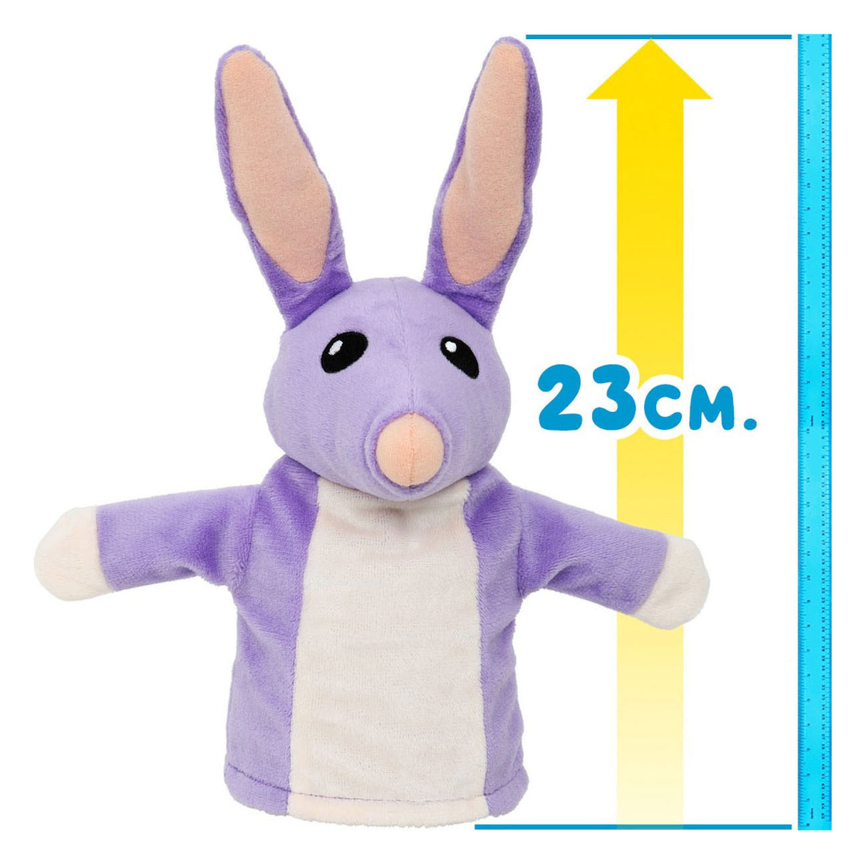 Elg Toys Bluey Pluchen Hand Pop Bob Bilby