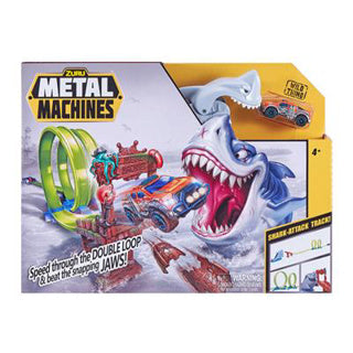 Zuru Metal Machines Shark Attack Race Course with Datccast Auto