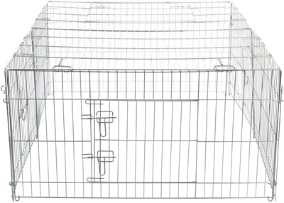 Trixie Natura rodents with roof galvanized metal
