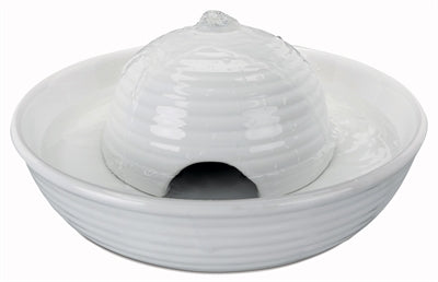 Trixie Vital Flow Mini Ceramic Drinking Fountain White