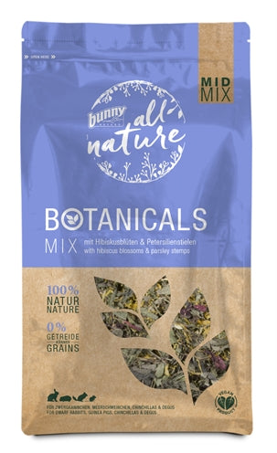 Bunny Nature Botanicals Midi Mix Hibiscus Blossom Stealing parsley