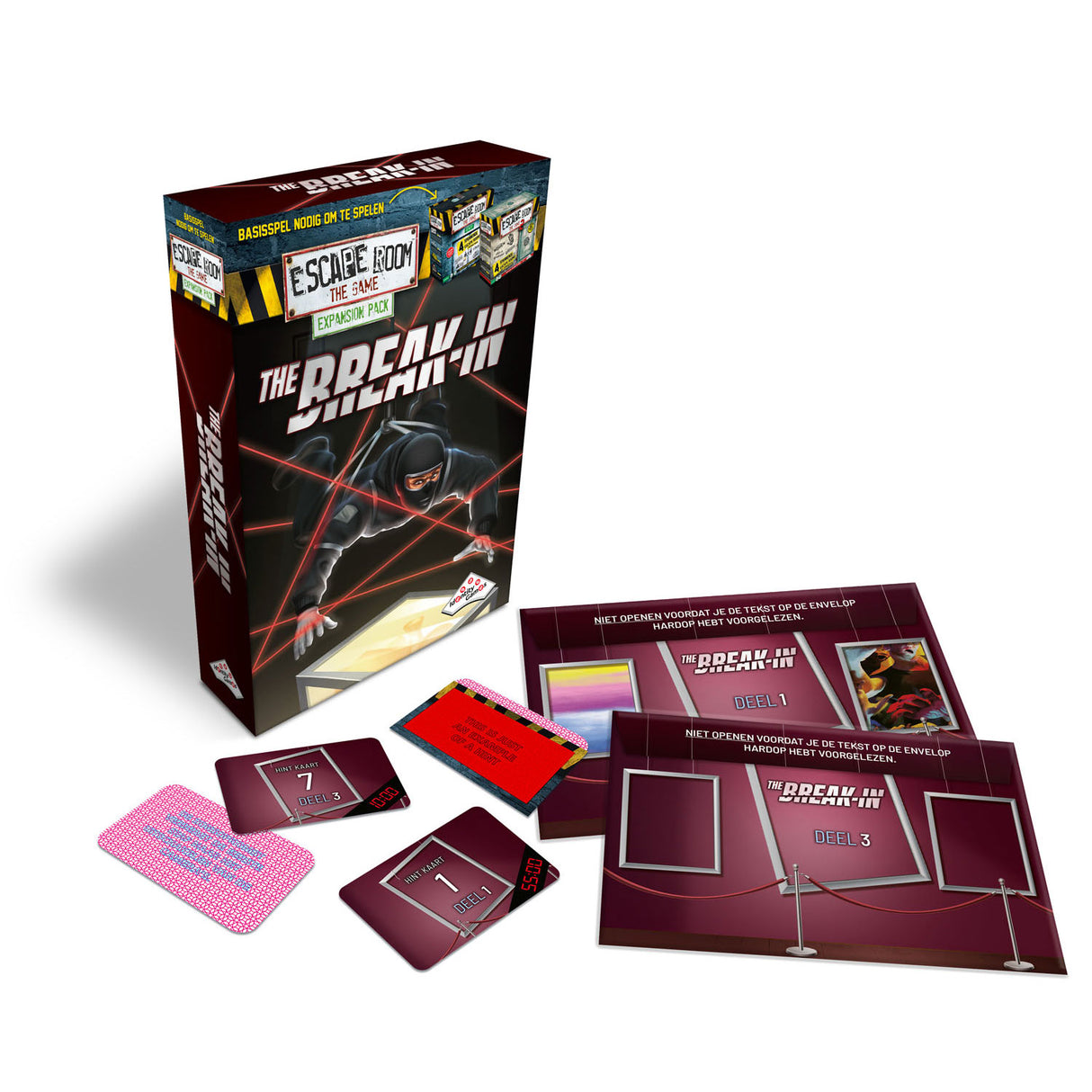 Identitätsspiele Escape Room Expansion Set den Einbruch
