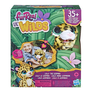Furreal Lil Wilds Lolly de Leopard Interactive Hug