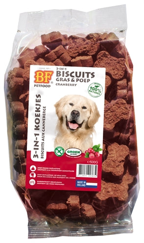 Biofood 3 in 1 Hundkeksen mit Cranberry