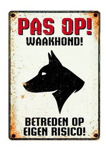 Masser af gaver waakboard blik waakhond