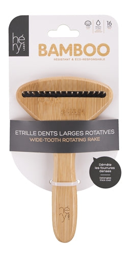 HERY LABO ROSKAM ROLL with rotating teeth bamboo