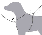 Trixie Hundekabelbaum Premium Draw Fuchsia Gray