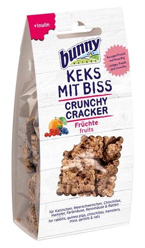 Bunny přírodní křupavý cracker ovoce