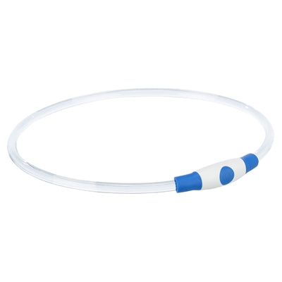 Trixie Collar USB Blitz Liicht hell opluede tpu bloen