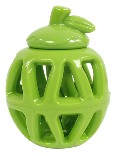 Fofos fruktiga bitar matande boll äpple