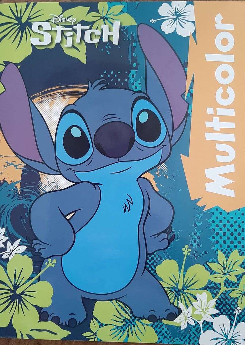 Intro stitch kleurboek multicolor met 32 pagina apos;s