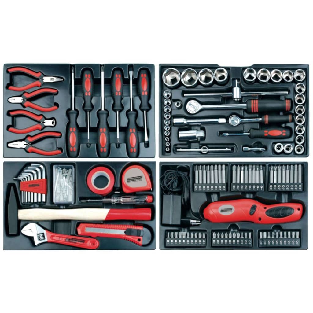 Brüder Mannesmann Bruder Mannesmann Tool Set 155-Tiefe 29066