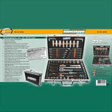 Brüder Mannesmann 232-piece Cap set 1 4 and 1 2