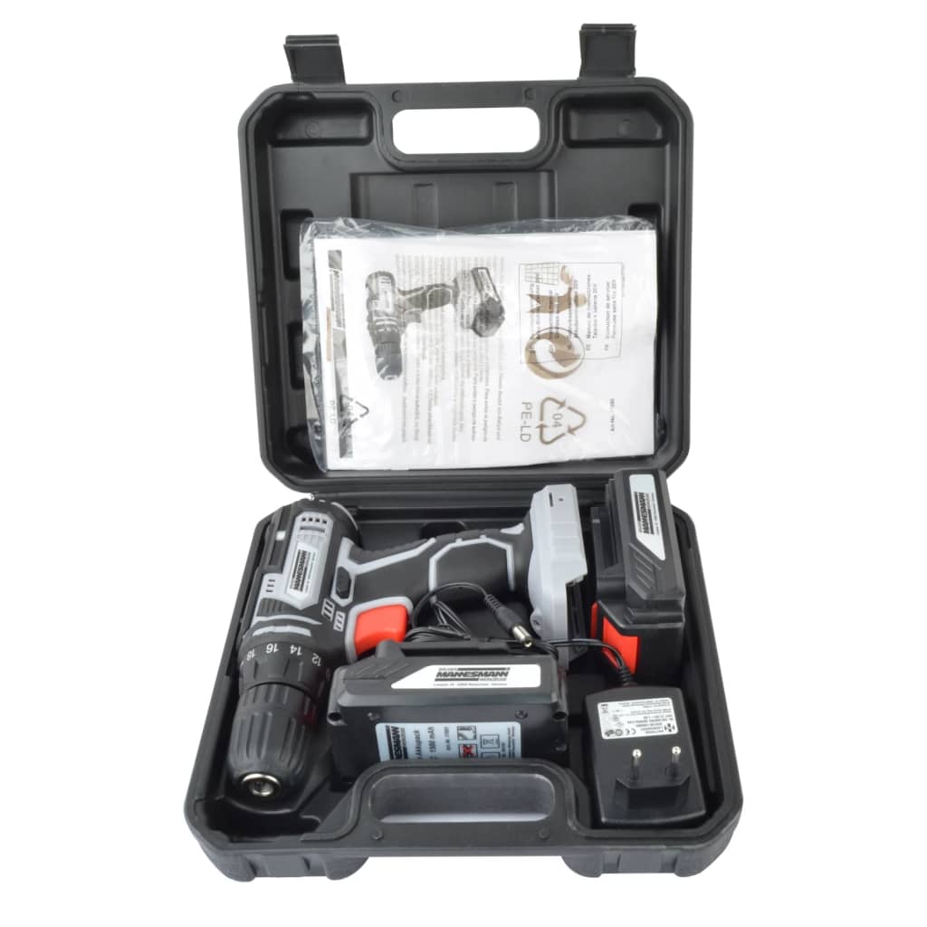 Brüder Mannesmann Battery Screwdriver 2x20 V 1.5 AH