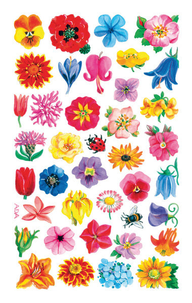 Avery AV-54304 Paper Label Z-Design Creative Package A 3 ark blomster