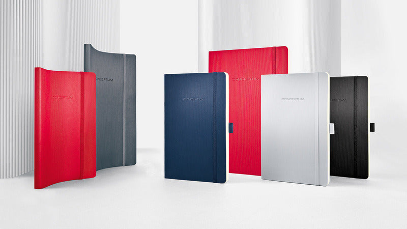 Sigel Sigel Si-Co323 Notebook Conceptum čistý softcover A5 světle šedá lemovaná