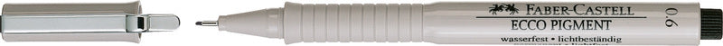 Faber Castell FC-166699 Risba Pen Ecco Pigment 0,6 mm črna