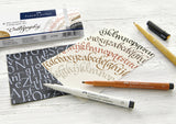 Faber Castell FC-167508 Pitt Artist Pen Calligraphy Set 8 Pens
