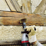 Wolfcrafs Weatcraft Wood Cetein Pinsel 80 mm giel
