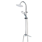 Knight Rain Duschset Cannes Chrom -gelenkt
