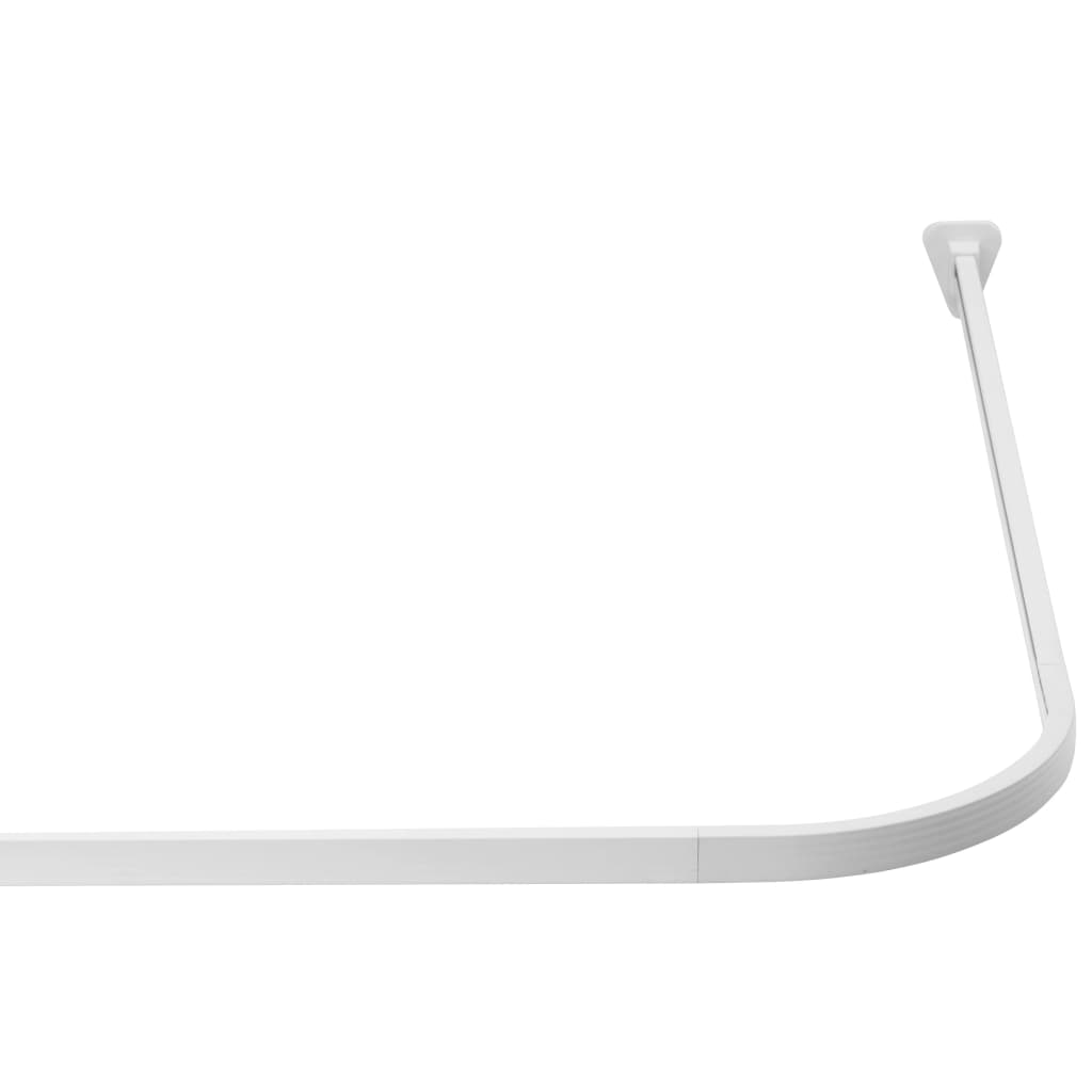 Ridder Ridder Duschvorhang Rail Universal 160x70 cm Weiß