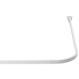 Ridder Ridder Duschvorhang Rail Universal 160x70 cm Weiß
