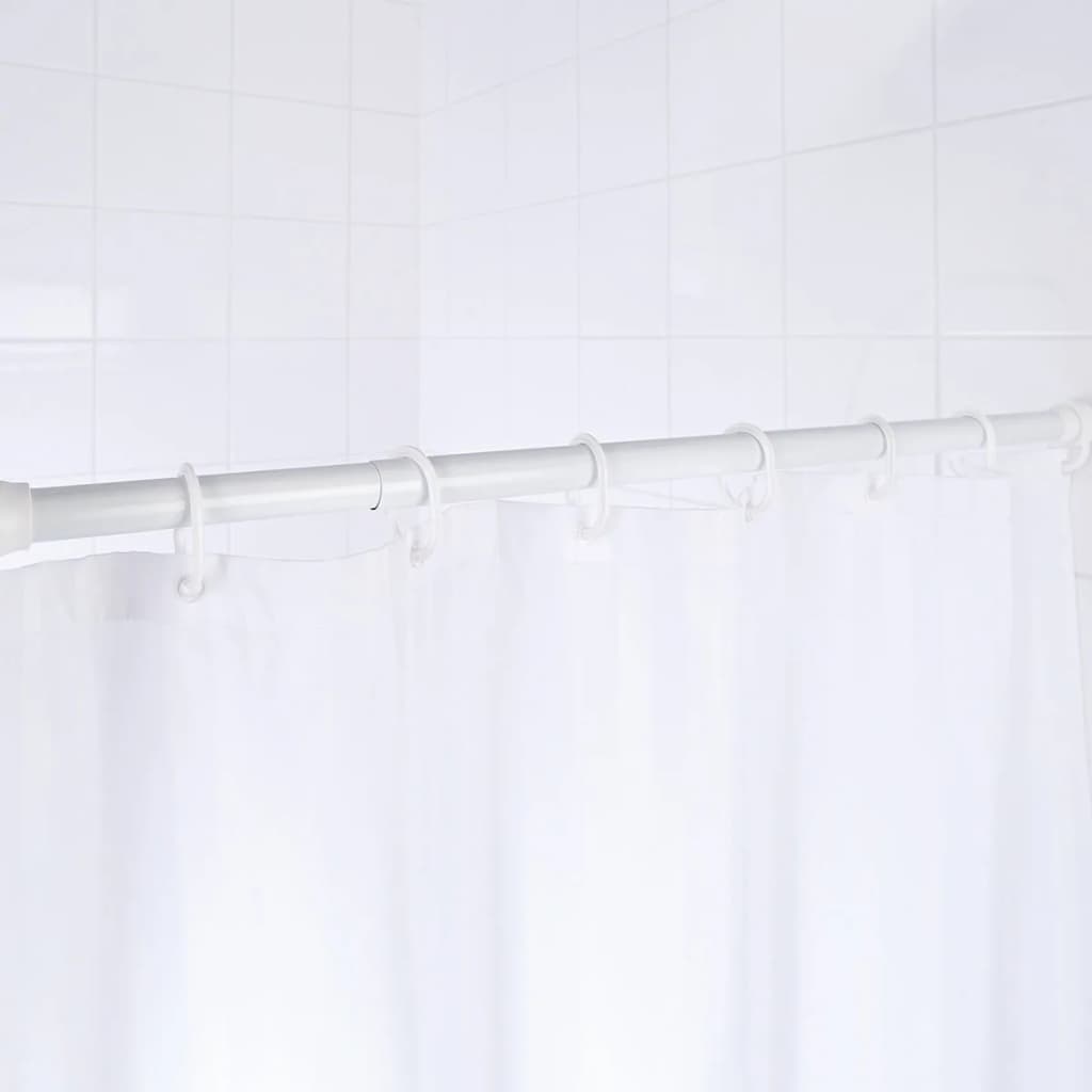 Růžkový záclon ROD Teleskopický 70-115 cm White 55101