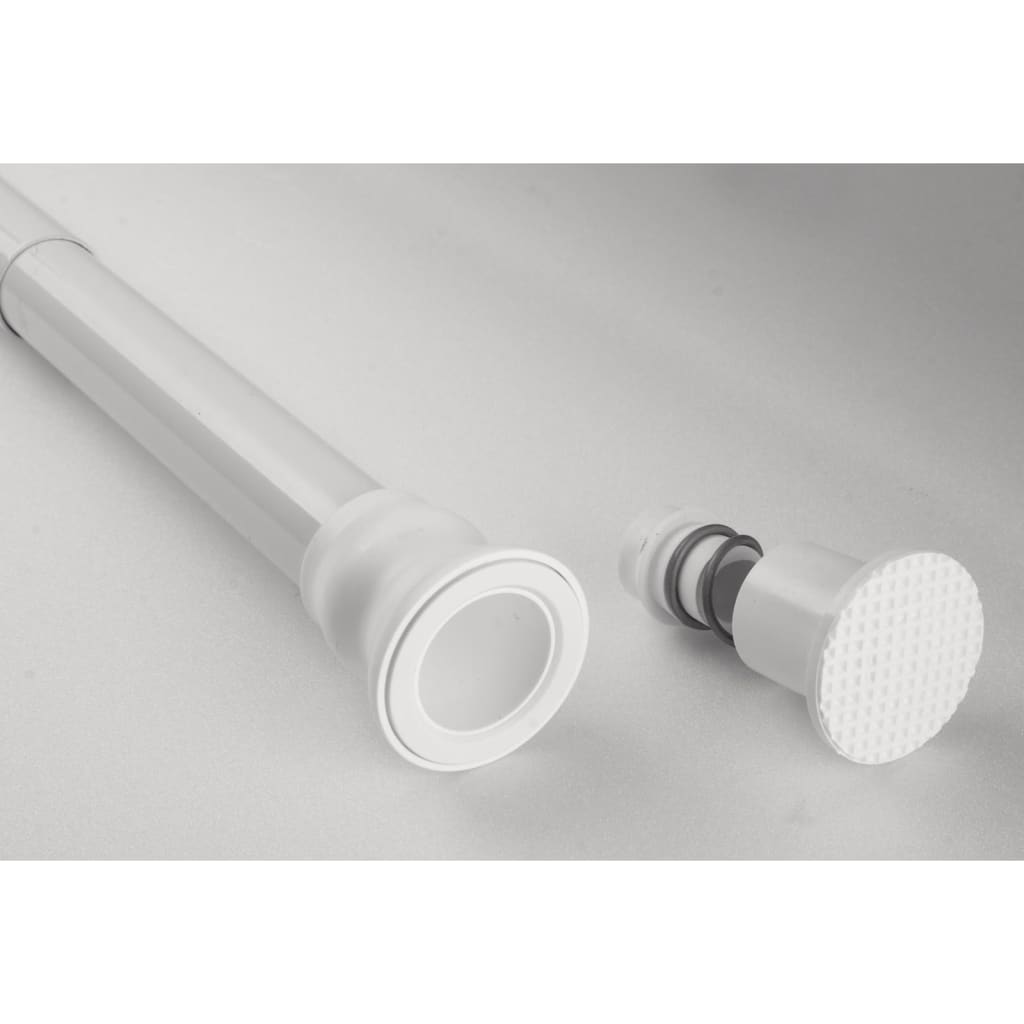 Růžkový záclon ROD Teleskopický 70-115 cm White 55101