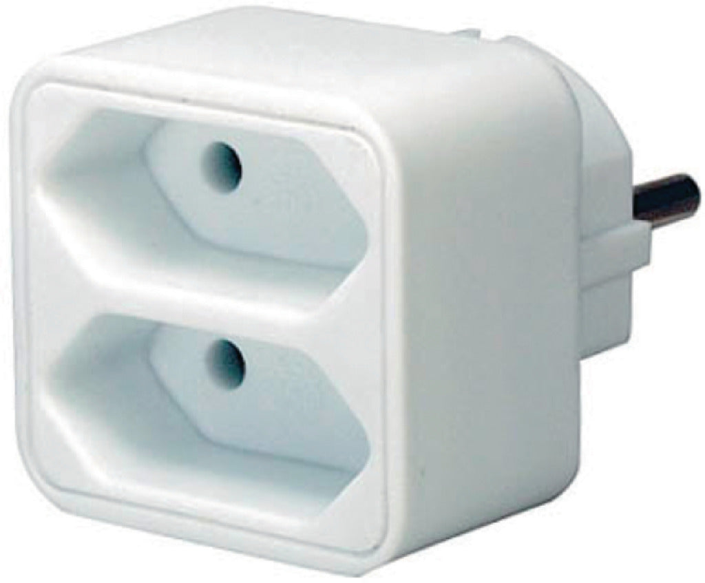 Brennenstuhl BN-1508030 SPECT SPITTER 2 x euros white