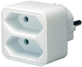 Brennenstuhl BN-1508030 SPECT SPITTER 2 x euros white