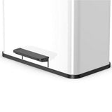 Hailo Pedal Bin Oko Duo Plus Größe L 17+9 L Weiß 0630-230