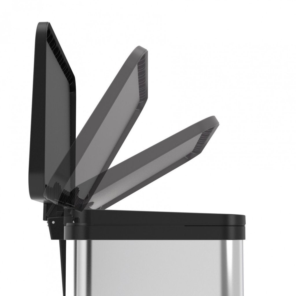 Hailo Öko Trio Plus Pedal Bin 3x9L sort