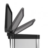 Hailo Öko Trio Plus Pedal Bin 3x9L sort