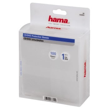 Casi di DVD di Hama CD 100 PAK trasparente
