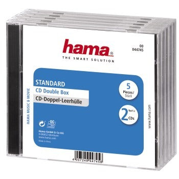 Hama CD Box Double 5 Suit zapečetěn