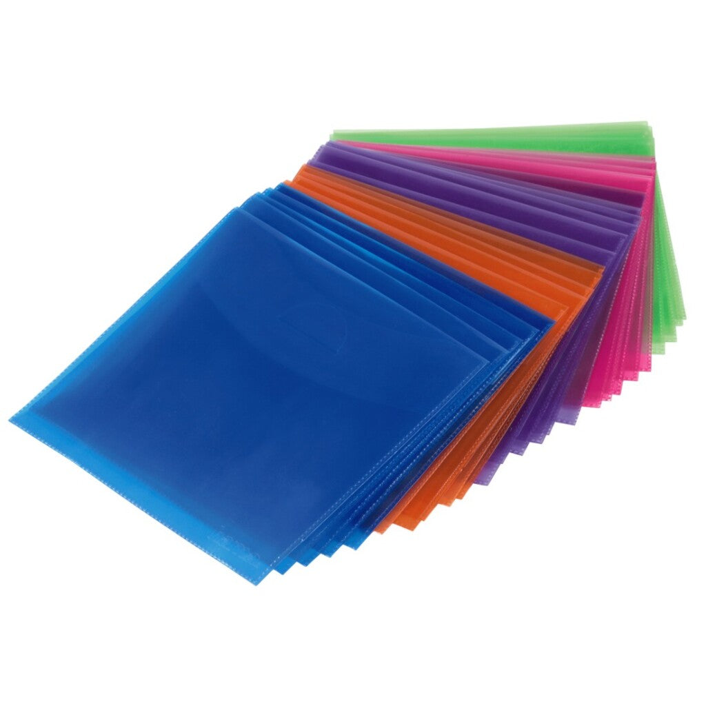 Hama CD DVD Blu-ray PP-Ärmel 100-Pack Multi Color