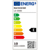 Steinel Steinel Sensorlamp L 910 prowadził w dół w dół antracytu -koloru 576202