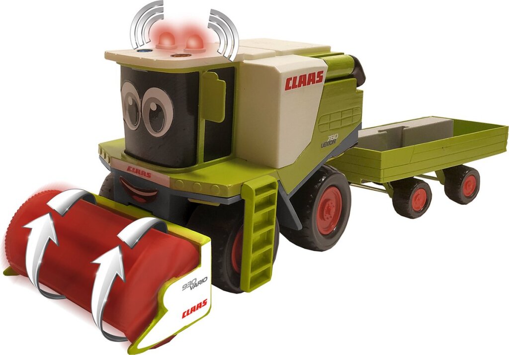 Šťastní lidé sklizeň stroj CLAAS 780 Lexion 27 cm zelená 2-dílná