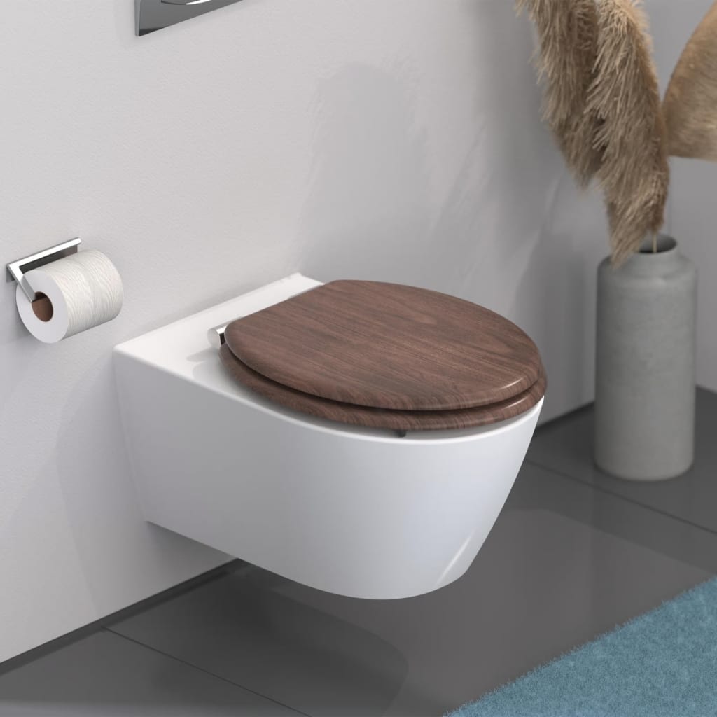 Schütte Schütte WC sedež mehka tamen les mdf