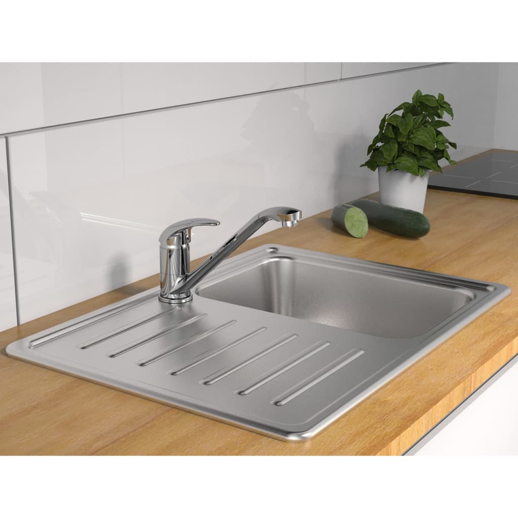 Schütte Schütte Eenknops Mixer Albatros Chrome -Colored