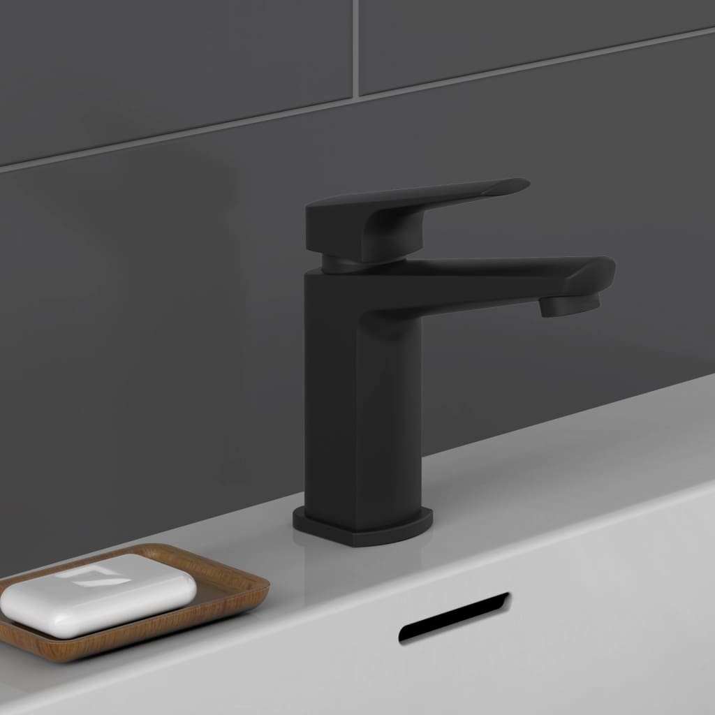 Schütte Schütte Basbasin Mixer Raven Matzwart