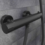 Schutte Schütte Shower Mixer London Termostatic 5,5 cm matně černá